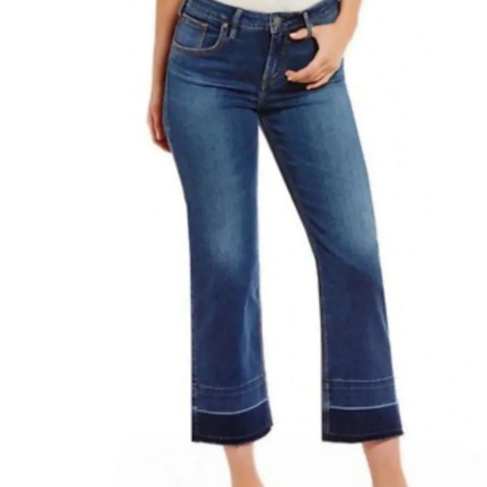 Silver Izzy Crop Jean's